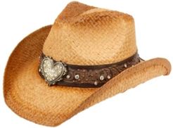 Angela & William Cowboy Hat with Trim Band and Studs