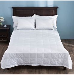 Lightweight Down Blanket with Satin Weave Full/Queen Bedding