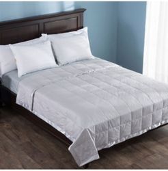 Lightweight Down Blanket with Satin Weave Full/Queen Bedding