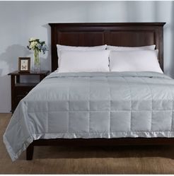 Lightweight Down Blanket with Satin Weave Full/Queen Bedding