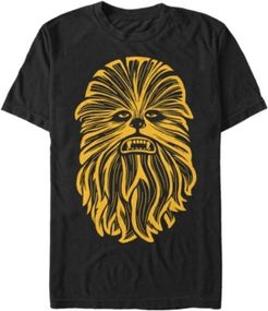 Classic Chewbacca Face Short Sleeve T-Shirt