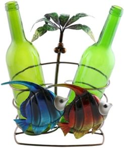 Palm Tree and Fish Wine Bottle Holder