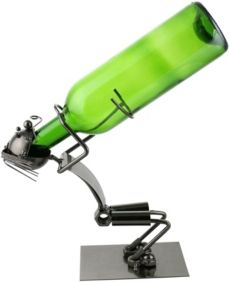 Standing Drunk Man Wine Bottle Holder