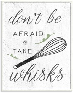 Kitchen Take Whisks! Wall Plaque Art, 12.5" x 18.5"