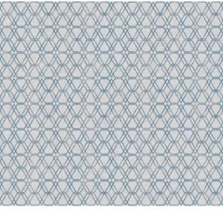27" x 396" Esagono Geometric Wallpaper