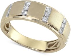 Diamond Band (1/4 ct. t.w.) in 10k Gold