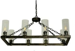 Canyon Home 8 Light Kitchen Island Chandelier