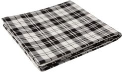 Polar Fleece Plaid Reversible Duvet Cover, Twin