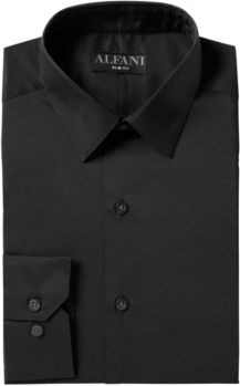 AlfaTech Solid Dress Shirt, Created for Macy's