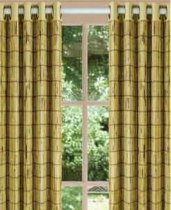 Home Fashions Tortoise Shell Bamboo Grommet Top Panel