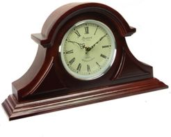 Clock Collection Tambour Mantel Clock with Chimes