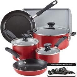 Cookstart Aluminum DiamondMax Nonstick 15-Pc. Cookware Set