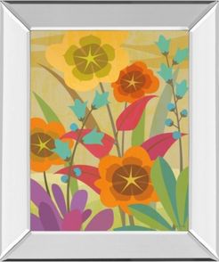 Flowerbed by Cary Phillips Mirror Framed Print Wall Art, 22" x 26"