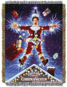 Christmas Vacation Movie Tapestry Throw
