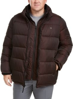 Big & Tall Full-Zip Puffer Coat, Created for Macy's