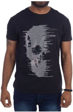 3D Graphic Fading Skull T-Shirt