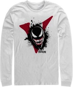 Venom Big Face V Logo, Long Sleeve T-shirt