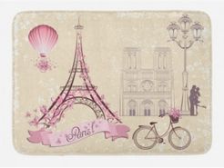 Paris Kiss Bath Mat Bedding