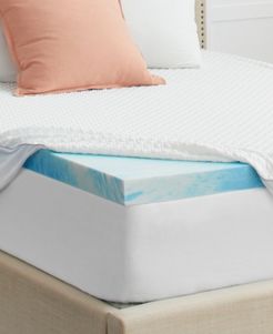 3" SealyChill Gel Memory Foam Mattress Topper, California King