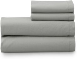 The Welhome Super Soft Washed Cotton Breathable Full Sheet Set Bedding