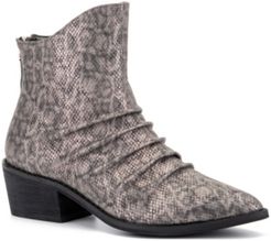 'Take A Bow' Ankle Boots Women's Shoes