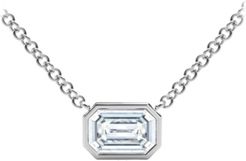 Tribute Collection Diamond (1/2 ct. t.w.) Necklace with Mill-Grain in 18k Yellow, White and Rose Gold