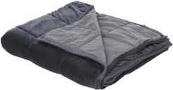 Home Comfort Plush Weighted Blanket, 12lb Bedding