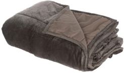 Home Comfort Plush Weighted Blanket, 12lb Bedding