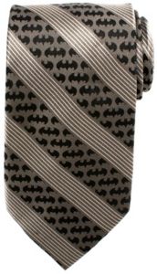 Batman Pinstripe Men's Tie