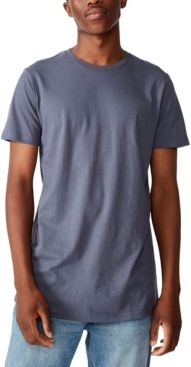 Essential Longline Curved Hem T-Shirt