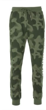 2 Color Camo Jogger with Branded Inset