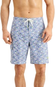 Baja Kaleidoscope Cay Upf 30 Geo-Print 9" Board Shorts