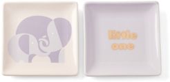 new york Sweet Talk S/2 Dishes, Little One