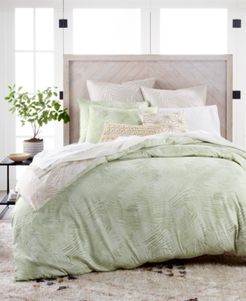 Closeout! Lucky Brand Paradise Cotton 230-Thread Count 2-Pc. Twin Duvet Set, Created for Macy's Bedding
