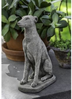 12" Greyhound Statuary