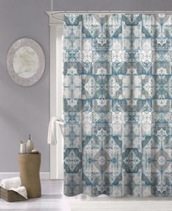 Tiles Fabric Shower Curtain, 70" x 72" Bedding