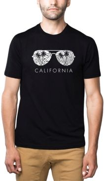 Premium Word Art T-shirt - California Shades