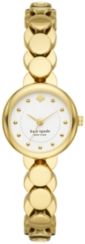 Monroe Gold-Tone Stainless Steel Bracelet Watch, 24MM