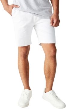 Raw Hem Chino Shorts