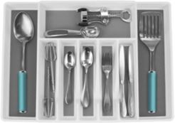 8 Sections Drawer Cutlery Adjustable Organizer