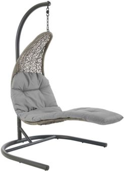 Landscape Hanging Chaise Lounge Outdoor Patio Swing Chair