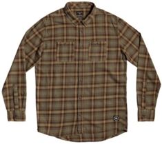 Shadow Sets Flannel Long Sleeve Shirt