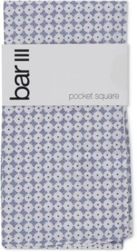 Waller Geometric Pocket Square, Created for Macy's