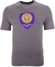 Orlando City Sc Men's Distressed Primary Logo T-Shirt