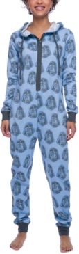 Darth Vader Hooded Fleece Union Pajamas
