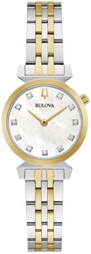 Classic Regatta Diamond-Accent Two-Tone Stainless Steel Bracelet Watch 24mm