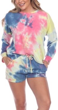 Tie Dye Lounge Top and Shorts Set