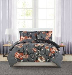 Manilla Floral Full/Queen 3-Pc. Comforter Set Bedding