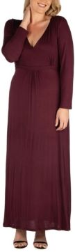 Plus Size Classic Maxi Dress