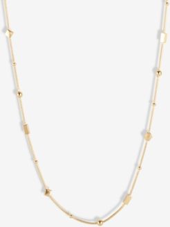 Gold-Tone Bead Strand Necklace, 25" + 2" extender